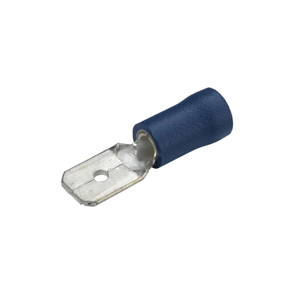 Lamă terminală tată, albastră, 1.5-2.5mm² 6.3x0.8mm, blister (15x), Hella 8KW044288812