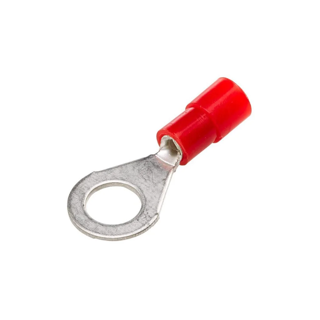 Conector inel, roșu, 0,5-1,5mm² diametru 6,5mm Seria A, blister (100x), Hella 8KW178042032