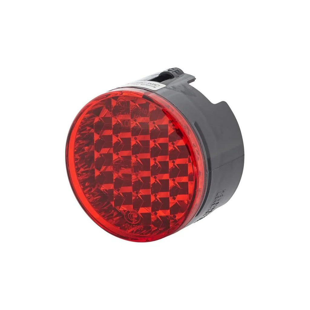 Reflectorizant diametru 66/70mm roșu înălțime 42,2mm cu șurub M4x12 Hella 8RA009001031