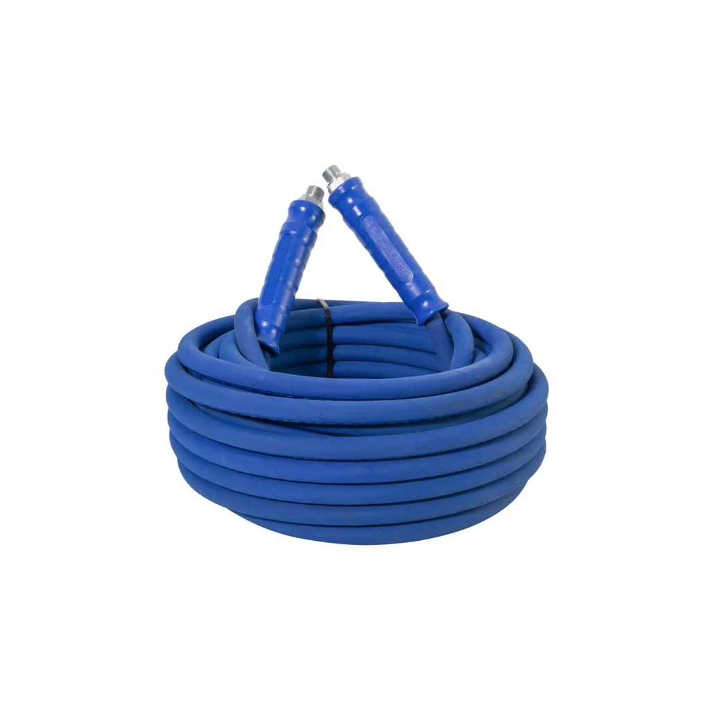 Furtun de înaltă presiune 3/8" 10m 400 bar 155°C, 3/8" capete tată, albastru 9117HE10000