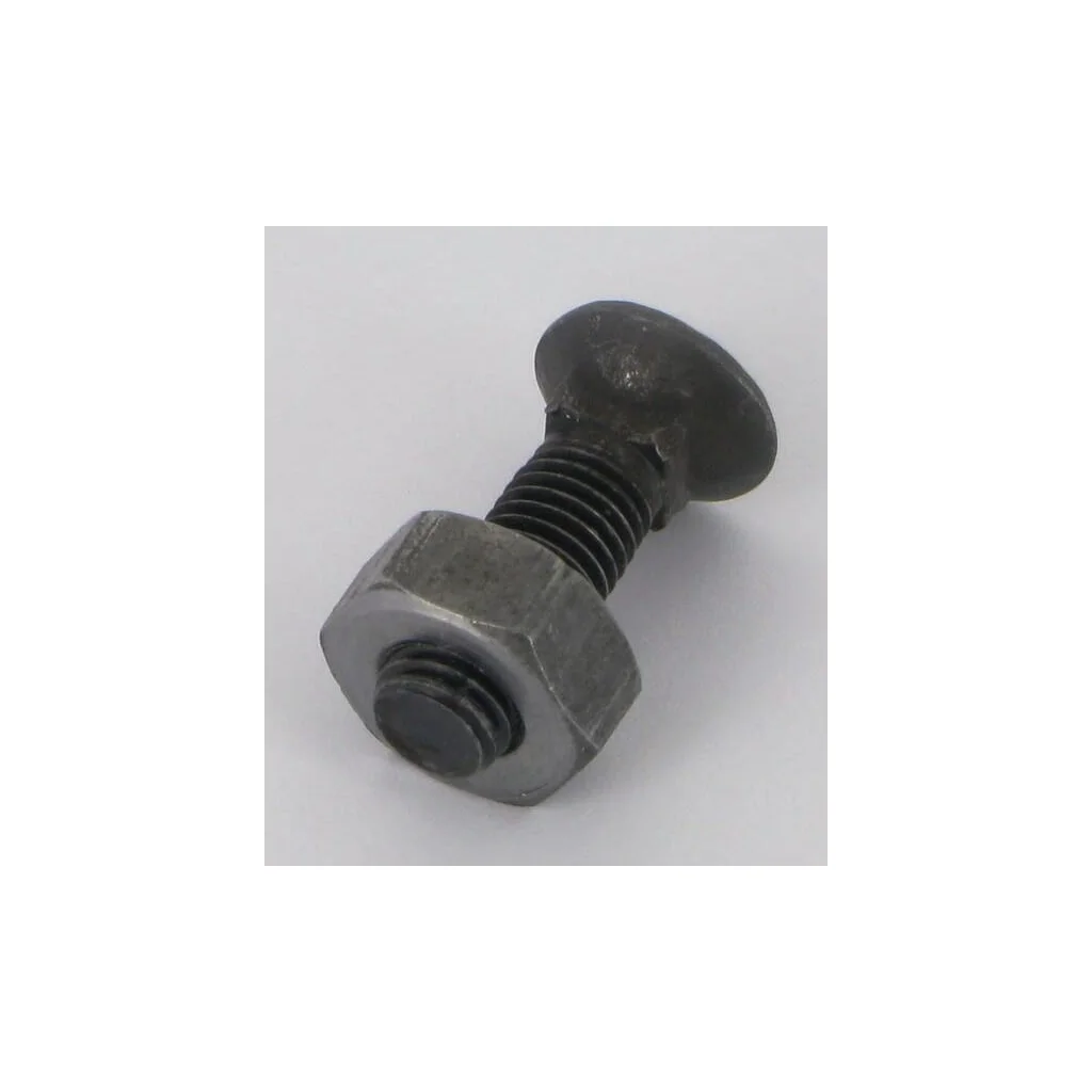 Șurub și piuliță pentru plug M9x30, cap rotund înecat cu gât pătrat 930VK
