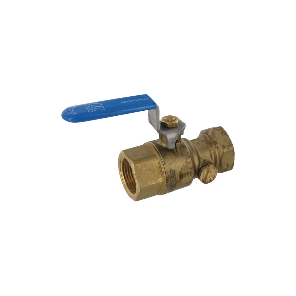Robinet cu sferă 1" fem. + golire 97215