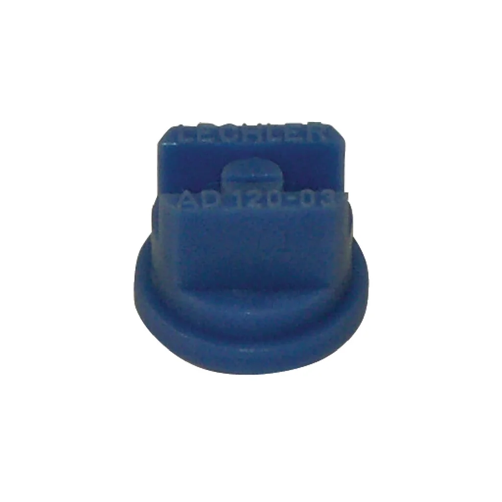 Duză ventilator plat AD 120° 03 albastră din plastic Lechler AD12003POM