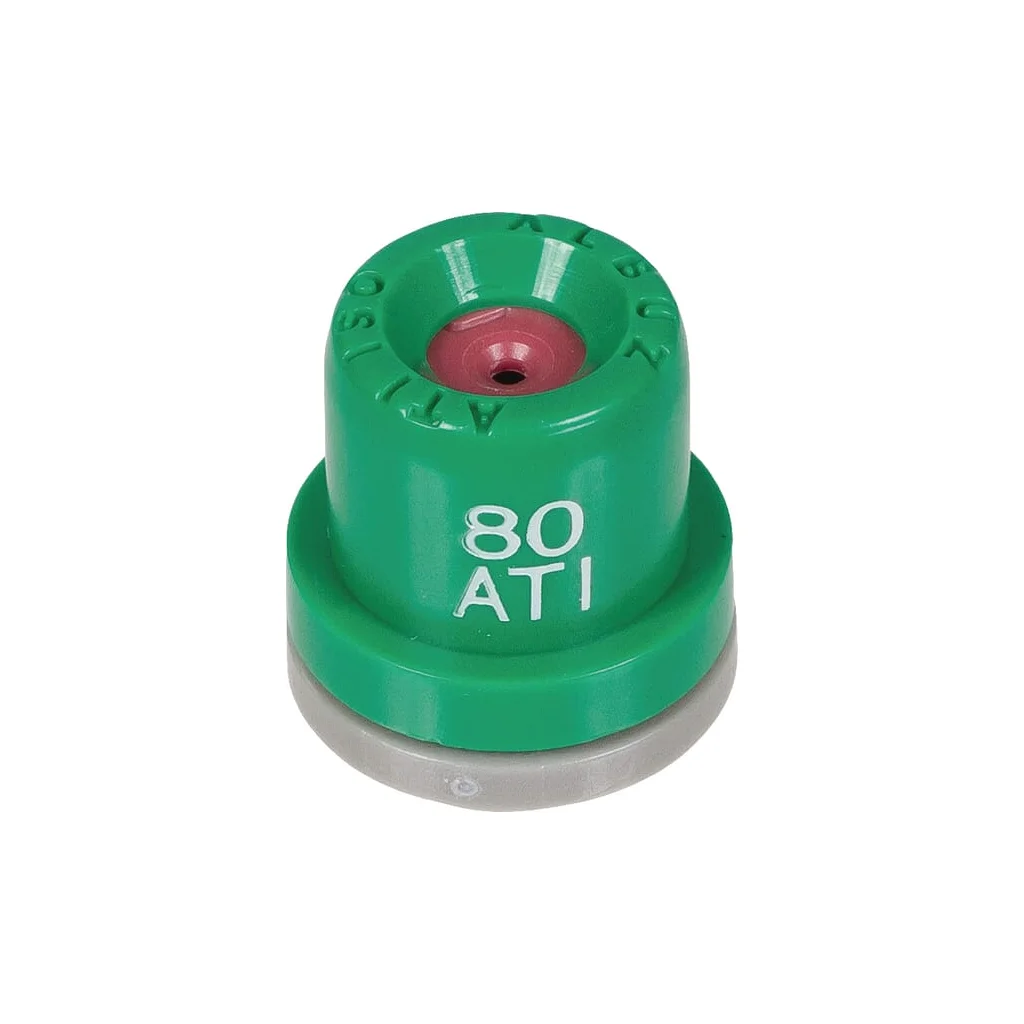 Duză conică goală pentru injecție de aer ATI 80° 015 ceramică verde Albuz ATI80015