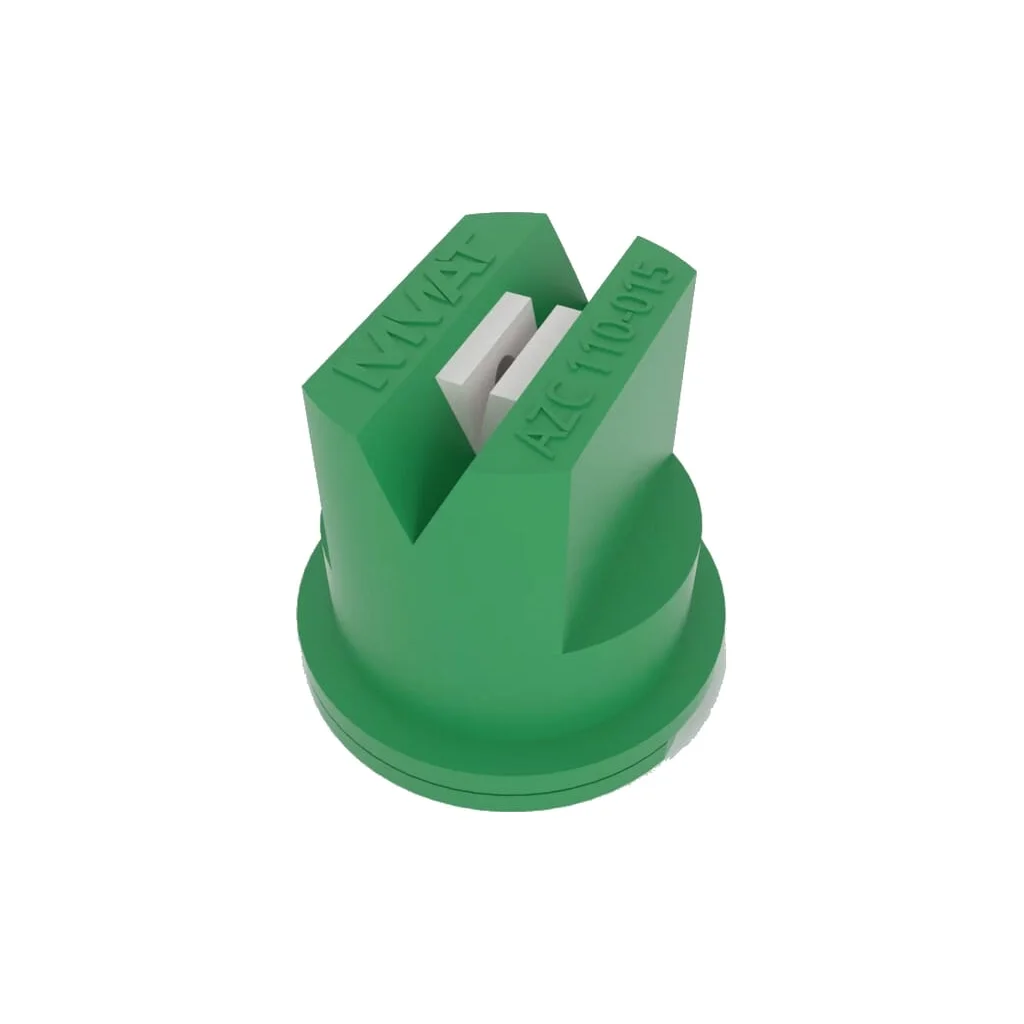 Duză antiderapantă AZC 110° 015 ceramică verde AZC110015